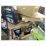 Parts and pieces of a vintage Houdaille. including