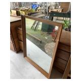 Vanity dresser with mirror,  53.5' long x 18' deep