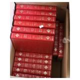 Box lot of Master pieces of Mystery hardback books