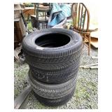 Set of 4 Bridgestone Potenza tires 205-65 R15, no