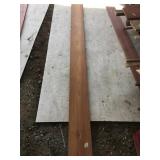 Beautiful teak plank  97 1/2' x 7' x 1'