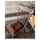 Beautiful antique bench and antique chair