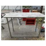 Stainless steel game processing table