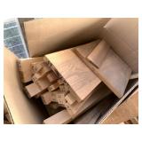 Nice collection of assorted woods: walnut, rosewoo