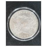 Morgan Silver dollar:  1885 O VF45 with light peac