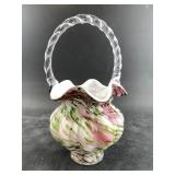 Fenton glass basket from Legacy Collection Vasa Mu
