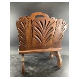 Antique magazine rack