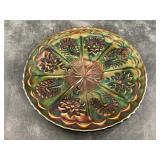 Fenton carnival glass plate 367/900, 7" diameter