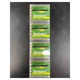 Four 100 round boxes of Remington .22LR High Veloc