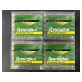 Four 100 round boxes of Remington .22LR High Veloc