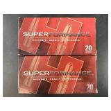 Two 20 round boxes of .300 RCM