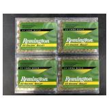 Four 100 round boxes of Remington .22LR High Veloc