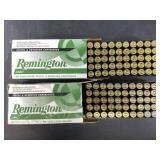 Two 50 round boxes of 9mm Luger