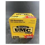 200 Round range box of .223 Remington