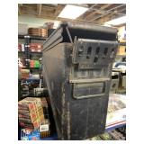 Several ammo cans. Lead bullets, etc.