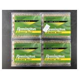 Four 100 round boxes of Remington .22LR High Veloc
