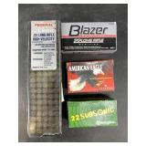 About 350 rounds of .22LR