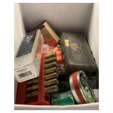 Large lot of misc. spent cartridges, some live amm