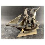 H. Ipalook Jr. baleen schooner, made from thick, b