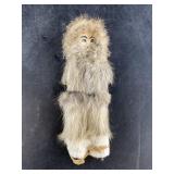 Very old hand made Native Alaskan doll with antler