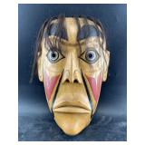 Klondike Mike Tlingit style mask made from cotton