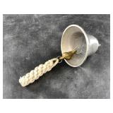 Small aluminum nautical style bell about 4'