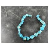 16' Strand of dyed Howlite beads