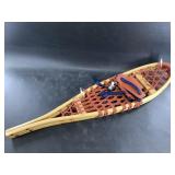 Pair of Iverson 7 x 30 snow shoes with bindings, a