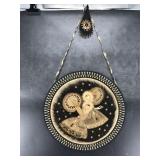 Russian Siberian Yupik felted wall hanger depictin