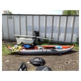 Sotar Inflatable Kayak with pump paddles, Kayak is