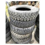 Lot of Six Tires, 215/85 R 16