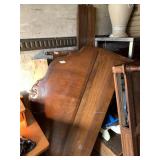 Nice Wooden Twin Size Carved Bedframe