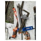Lot Including Pipe Vices, Levels, etc.