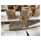 Wooden Handmade Childrens Dogsled