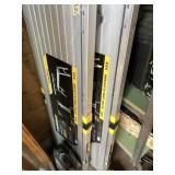 Lot of two Extra Long Aluminum Platforms that slim