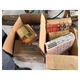 Two Boxes of Books, Most are related to cooking, e