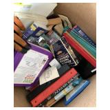 Large Box Lot Full of Misc. Books