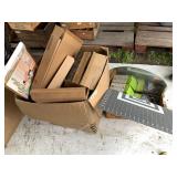 Lot Including mirrors, books, excersise equipment,