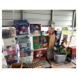Massive lot of Chrismas Decorations.
