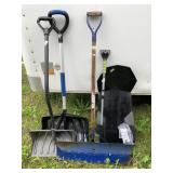 Lot including Various Shovels.