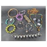 Collection of fashion jewelry