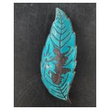 Vintage sterling silver Siamese brooch, total weig
