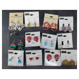 Collection of brand new jewelry, mostly earrings s