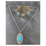 Silver-tone pawn style jewelry