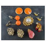 Collection of fashion earrings