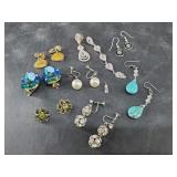 Collection of fashion earrings