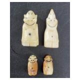 Small ivory Billiken family