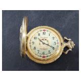 17 Jewels Ever Swiss wind up pocket watch in good