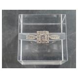 14kt Gold and diamond ring size 6, total weight of