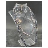 Sterling silver and freshwater pearl jewelry: 2 ne